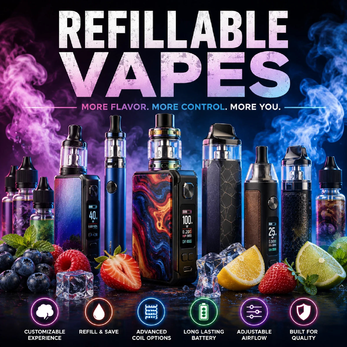 Refillable Vapes