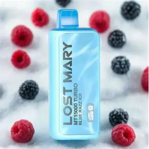 Blue Razz Ice – Lost Mary MT15000 TURBO
