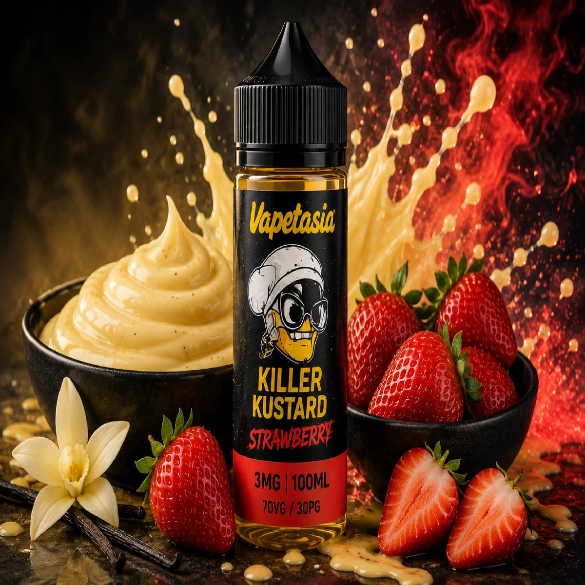 Killer Kustard Strawberry – Vapetasia